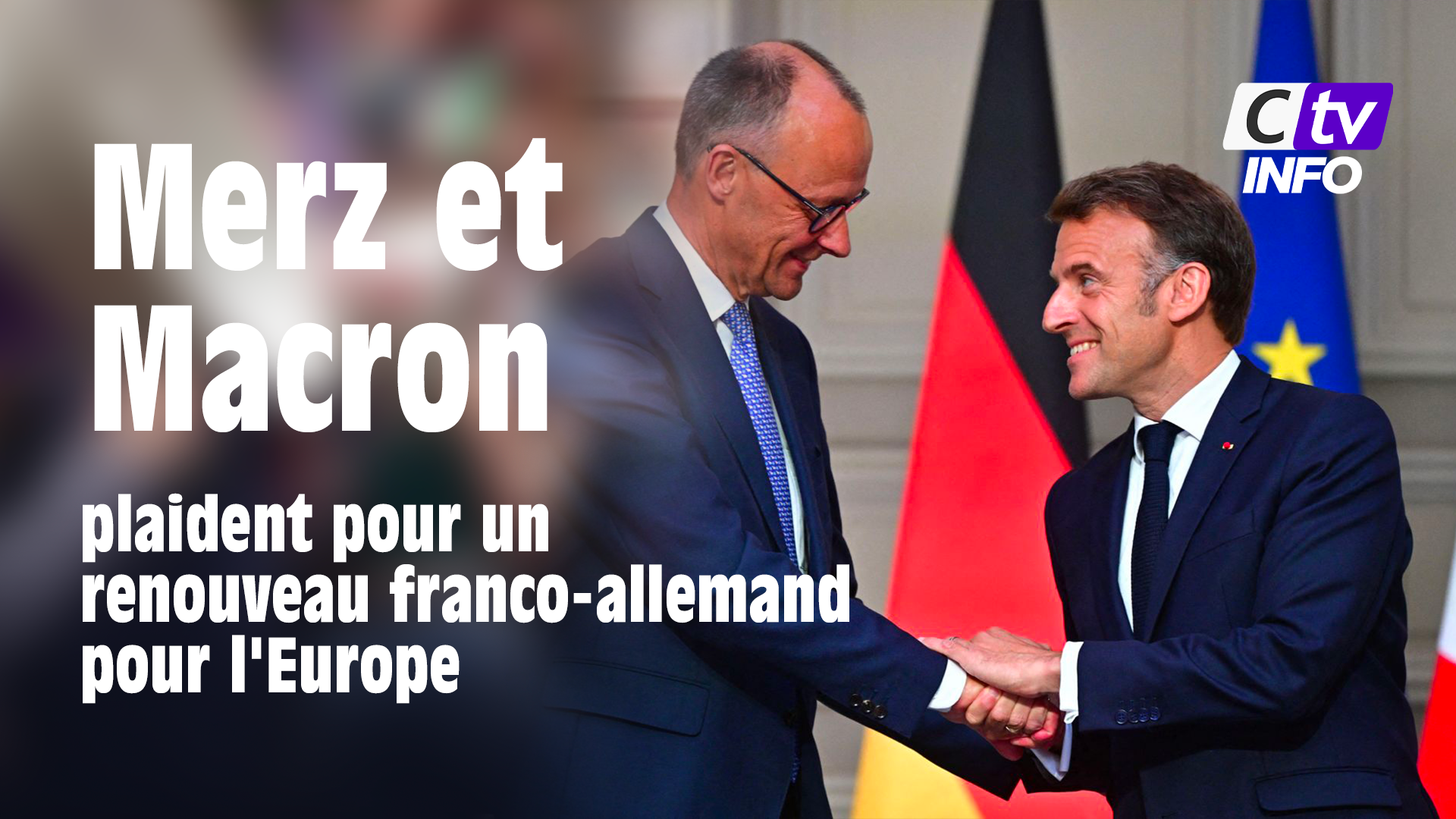 Paris, France. 7 mai 2025. Le président français Emmanuel Macron et le chancelier allemand nouvellement élu Friedrich Merz tiennent une conférence de presse conjointe lors de leur rencontre à l'Élysée, à Paris, le 7 mai 2025. Photo : Christian Liewig/Pool/ABACAPRESS.COM. Crédit : Abaca Press/Alamy Live News.